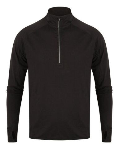 1/4 Zip With Reflective Detail